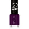 Rimmel 60 Seconds Super Shine kynsilakka Sävy 345 Black Cherries 8 ml thumbnail 1