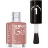 Rimmel Super Gel geelikynsilakka – UV/LED-lamppua ei tarvita Sävy 033 R&amp;B Rose 12 ml thumbnail 3