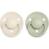BIBS De Lux Natural Rubber Size 1: 0+ months tutti Ivory / Sage 2 kpl thumbnail 1