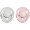 BIBS De Lux Natural Rubber Size 2: 6+ months tutti Haze / Blossom 2 kpl thumbnail 1
