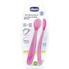 Chicco Soft Silicone lusikka 6m+ Pink 2 kpl thumbnail 1