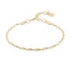 Snö Of Sweden Lisbon Bracelet Plain Gold Onesize thumbnail 1