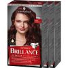 Schwarzkopf Brillance 876 Noble Mahoga 3-pack thumbnail 1