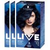 Schwarzkopf Live Color  90 Cosmic Blue  3-pack thumbnail 1