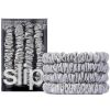 Slip Pure Silk Skinny Scrunchies Silver thumbnail 1