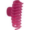 Dazzling Hair Clip Rubber Feel 9 Cm Bright Pink thumbnail 1