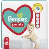 Pampers Pants Size 4 kertakäyttöiset housuvaipat 9 – 15 kg 30 kpl thumbnail 1