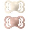 BIBS Supreme Silicone Size 1: 0+ months tutti Ivory / Blush 2 kpl thumbnail 1