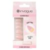 Invogue Baby Pink Oval Nails 24 kpl thumbnail 1