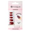 Invogue Rouge Oval Nails 24 kpl thumbnail 1