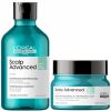 L'Oréal Professionnel Serié Expert Scalp Advanced Anti-Oiliness Hair Shampoo and Mask Duo thumbnail 1