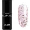 NEONAIL UV Gel Polish Top Glow Gold Flakes thumbnail 1