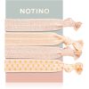 Notino Pastel Collection Hair elastics hiuslenkit Orange 4 kpl thumbnail 1