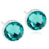 Blomdahl Earrings Nickel Free Plastic 6 mm Turquoise thumbnail 1