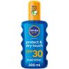 NIVEA SUN Protect & Dry Touch Sun Cream Spray SPF30 200ml thumbnail 1