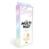 BLONG Multiway- klipsisetti 45 cm #4 keskiruskea thumbnail 2