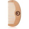 Bulldog Original Beard Comb puinen partakampa Peach Wood 10,4 cm 1 kpl thumbnail 1