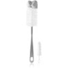 BabyOno Take Care Brush for Bottles and Teats with Mini Brush & Sponge Tip puhdistusharja Grey 2 kpl thumbnail 1