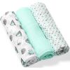 BabyOno Take Care Natural Diapers kestovaipat 70 x 70 cm Mint 3 kpl thumbnail 2