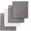 T-TOMI BIO Bamboo Baby Washcloths pesuliina Grey 25 x 25 cm 4 kpl thumbnail 1