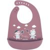canpol babies Bonjour Paris Bibs ruokalappu Pink 1 kpl thumbnail 1
