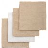 T-TOMI BIO Bamboo Baby Washcloths pesuliina Beige 25 x 25 cm 4 kpl thumbnail 1