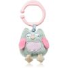 BabyOno Have Fun Musical Toy for Children ripustettava kontrastilelu soittaa melodiaa Owl Sofia Pink 1 kpl thumbnail 1