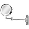 Gillian Jones Double-sided Wall Mirror with LED light Silver thumbnail 1