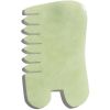 Earth Harbor Island Jade Gemstone Gua Sha + Massaging Comb thumbnail 1