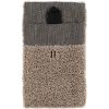 Rento Linen Terry Wash Mitten 14x24 cm Black/Linen thumbnail 1