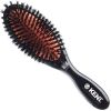 Kent Brushes Classic Shine Medium Black Bristle Hairbrush thumbnail 1