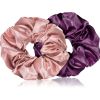 BrushArt Hair Large satin scrunchie set hiuslenkit Pink &amp; Violet thumbnail 2
