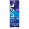Schwarzkopf LIVE Drops poispestävä hiusväri Sävy Orchid Purple 30 ml thumbnail 1