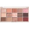MUA Makeup Academy Eyeshadow Palette 15 Shades Blush Nudes thumbnail 1