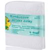 T-TOMI Bamboo Washcloth White pesuliina 25x25 cm 4 kpl thumbnail 1