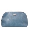 Gillian Jones Cosmetic Bag Blue Snake Art: 10742-13 thumbnail 1