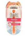 Wilkinson Sword for Women - Quattro papaya & pearl 1 skraber + 1 blad thumbnail 1