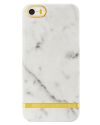 Richmond And Finch Carrera White Marble Glossy - Gold iPhone 5/5S/SE Cover (U) thumbnail 1