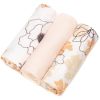 T-TOMI BIO Bamboo Diapers kestovaipat Flowers 70x70 cm 3 kpl thumbnail 1
