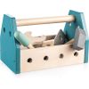 Zopa Wooden Tool Box työkalusetti Blue 14 kpl thumbnail 1