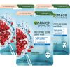 Garnier Pomegranate Sheet Mask Trio thumbnail 1