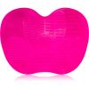 Lash Brow Silicone Make-up Brush Wash Matte Pink meikkisiveltimien puhdistusalusta Koko XL 1 kpl thumbnail 1