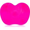 Lash Brow Silicone Make-up Brush Wash Matte Pink meikkisiveltimien puhdistusalusta Koko S 1 kpl thumbnail 1