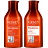 Redken Frizz Dismiss Shampoo and Conditioner Bundle for Smoothing Frizzy Hair thumbnail 1