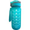 Beauty Rebels Motivational Water Bottle 600 ml Turquoise thumbnail 1