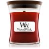 Woodwick Cinnamon Chai tuoksukynttilä sisältää puusydämen 85 g thumbnail 1