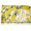 BrushArt Accessories Transparent cosmetic bag läpinäkyvä meikkipussi Lemon 1 kpl thumbnail 1