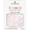 essence French Manicure Click-on Nails 02 Babyboomer Style thumbnail 1