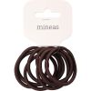 Mineas Hair Band Basic 8 pcs Brown thumbnail 1