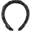 Mineas Hairband Fake Leather Black thumbnail 1